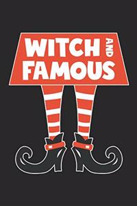 Funny Halloween Notebook - Witch And Famous Wirting Journal - Cute Halloween Gift - Halloween Themed Witch Diary