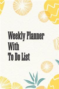 Weekly Planner With To Do List