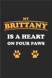 My Brittany is a heart on four paws