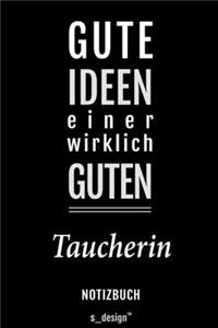 Notizbuch für Taucher / Taucherin: Originelle Geschenk-Idee [120 Seiten liniertes blanko Papier]