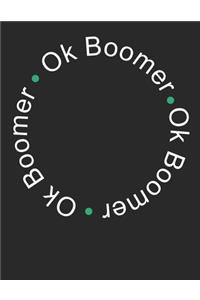 Ok Boomer Logo 2020 Planner for Millennials