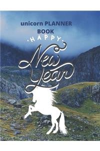 planner book gift unicorn