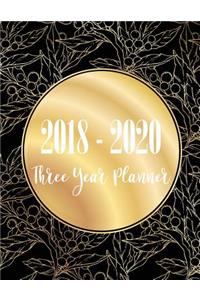 2018 - 2020 Three Year Planner