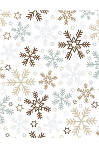 Snowflakes Notebook