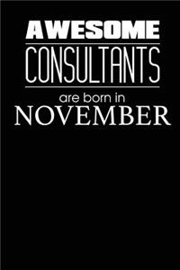Awesome Consultants Are Born In November
