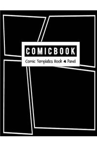 Comic Book 4 Panel