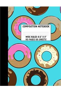 Composition Notebook Wide Ruled