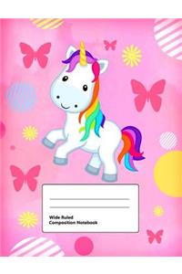 Wide Ruled Composition Notebook