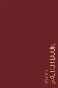 Unlined Sketch Book
