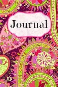 Bright Colors Paisley Journal