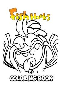 Fish Hooks Coloring Book
