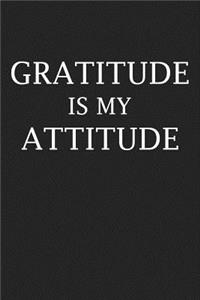 Gratitude Is My Attitude