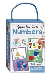 Numbers Building Blocks Jigsaw Flash Cards (UK English)