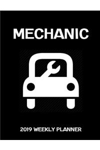 Mechanic 2019 Weekly Planner
