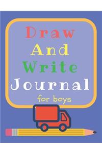 Draw and Write Journal for Boys