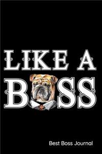 Like a Boss Best Boss Journal