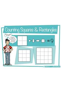 Without Words - Counting Squares Poster