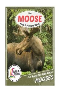 The Moose Fact and Picture Book: Fun Facts for Kids About Mooses (Turn and Learn)