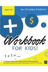 Your Test Helper, Addition Workbook for Kids