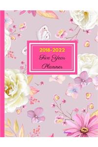 2018 - 2022 Anemone Five Year Planner