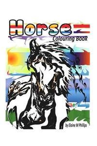 Horse Colouring Book
