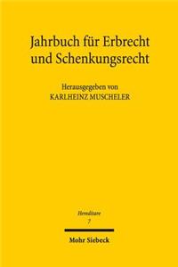 Jahrbuch fur Erbrecht und Schenkungsrecht