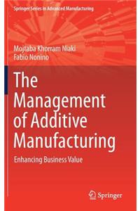 The Management of Additive Manufacturing