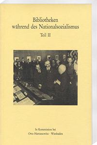 Bibliotheken Wahrend Des Nationalsozialismus