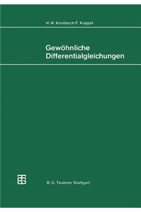 Gewöhnliche Differentialgleichungen