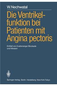 Die Ventrikelfunktion Bei Patienten Mit Angina Pectoris
