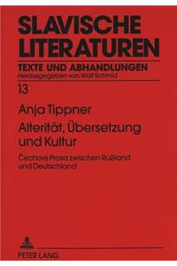 Alteritaet, Uebersetzung Und Kultur