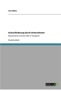 Kulturförderung durch Unternehmen