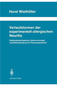 Verlaufsformen der experimentell-allergischen Neuritis