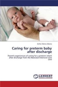 Caring for Preterm Baby After Discharge