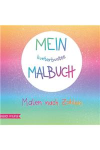 Mein kunterbuntes Malbuch