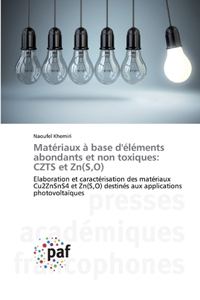 Matériaux à base d'éléments abondants et non toxiques