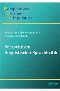 Perspektiven Linguistischer Sprachkritik