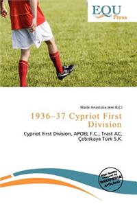 1936-37 Cypriot First Division