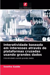 Interatividade baseada em interesses através de plataformas cruzadas usando grandes dados