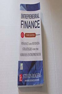 Entrepreneurial Finance