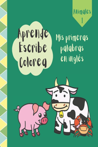 Aprende, Escribe y Colorea
