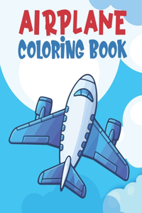 Airplane Coloring Book