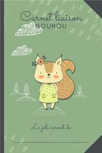 Carnet liaison Nounou