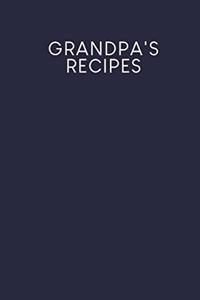Grandpa's recipes