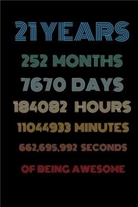 21 years of being awesome