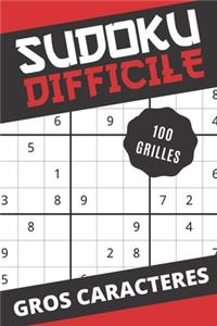Sudoku Difficile 100 Grilles Gros Caractères