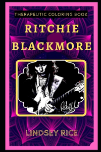 Ritchie Blackmore Therapeutic Coloring Book