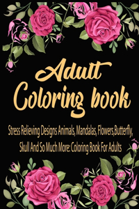 Adult coloring book