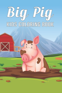 Big Pig Kids Coloring Book