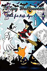I Spy Halloween Book for Kids Ages 3-5